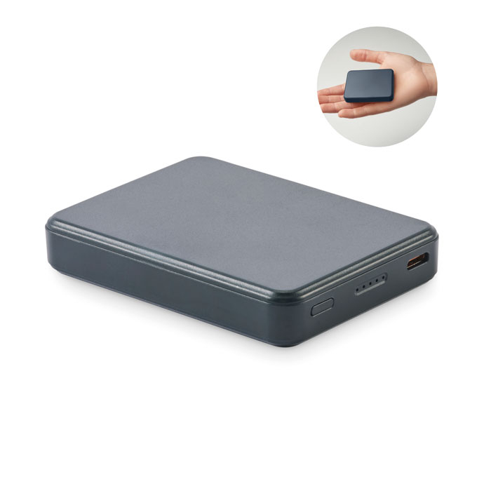 Powerbank 5000 mAh personnalisé Kleinpow Bleu marine
